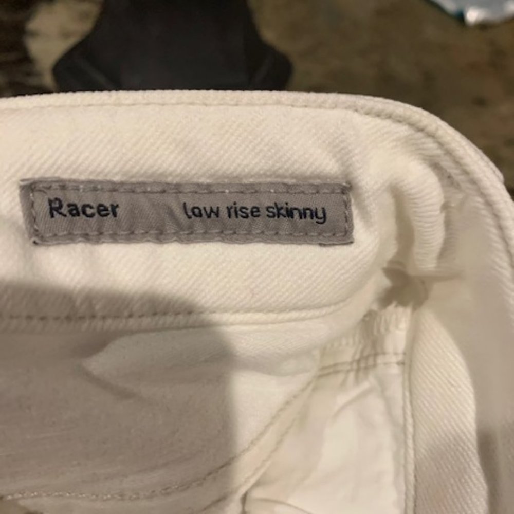 NWT: Citizens of Humanity Racer Lo Rise Skinny